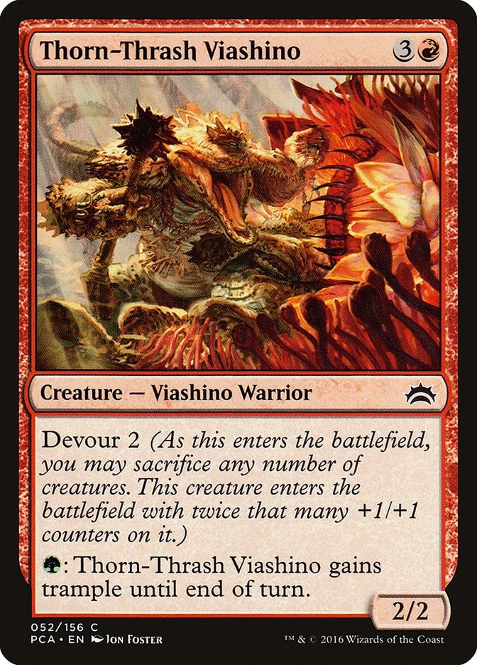 Image for Thorn-Thrash Viashino (52) [Planechase Anthology] - Magic: The Gathering