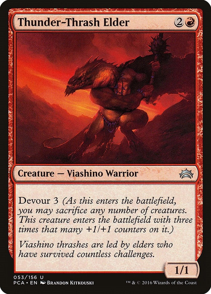 Image for Thunder-Thrash Elder (53) [Planechase Anthology] - Magic: The Gathering