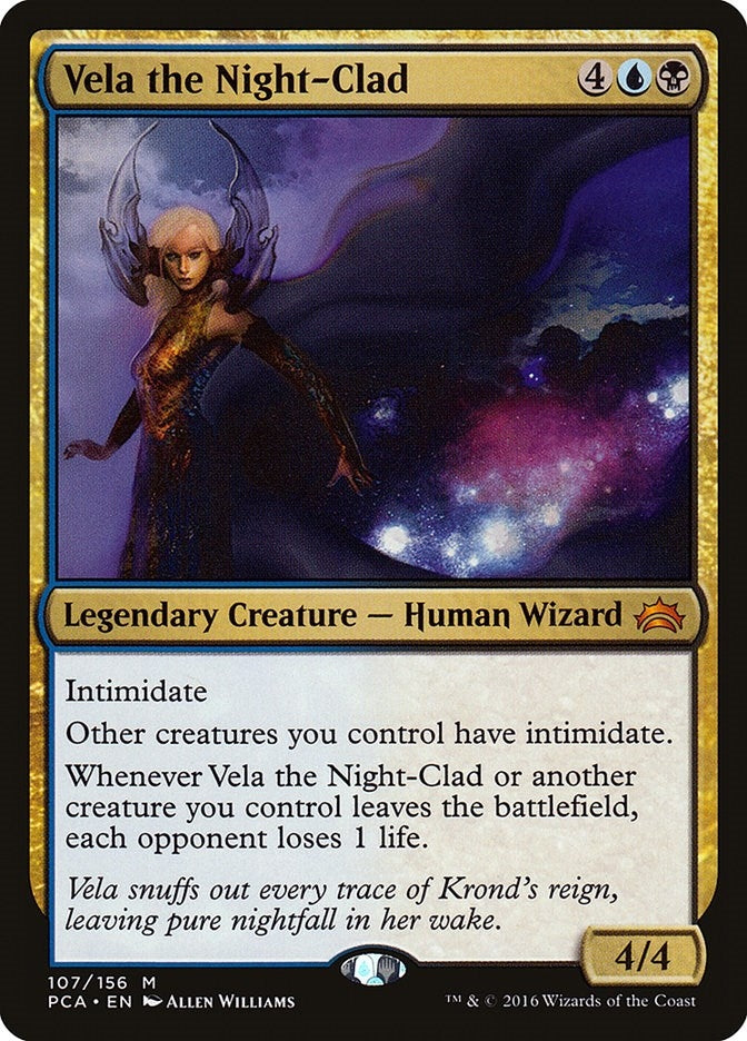 Image for Vela the Night-Clad (107) [Planechase Anthology] - Magic: The Gathering