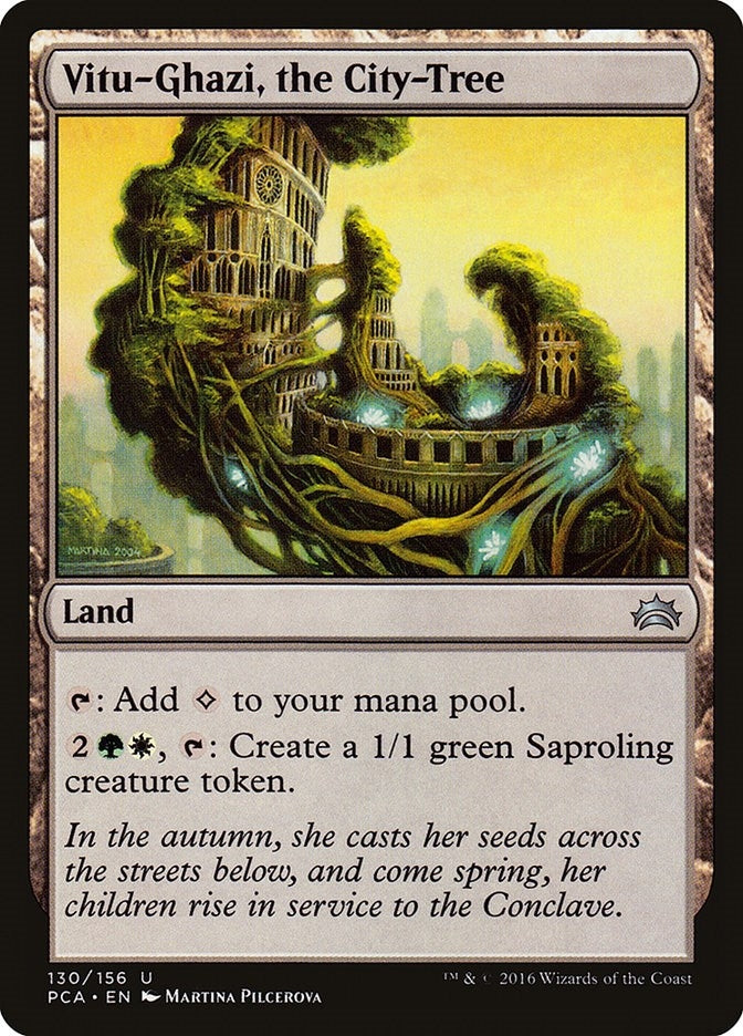 Image for Vitu-Ghazi, the City-Tree (130) [Planechase Anthology] - Magic: The Gathering