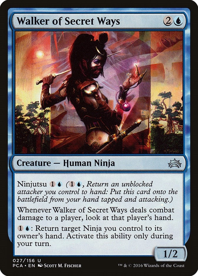 Image for Walker of Secret Ways (27) [Planechase Anthology] - Magic: The Gathering