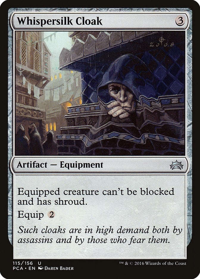 Image for Whispersilk Cloak (115) [Planechase Anthology] - Magic: The Gathering