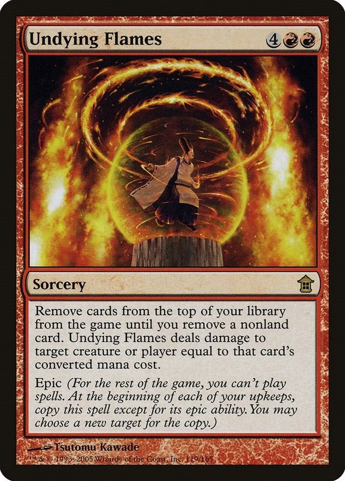 Image for Undying Flames (119) [Saviors of Kamigawa] - Magic: The Gathering