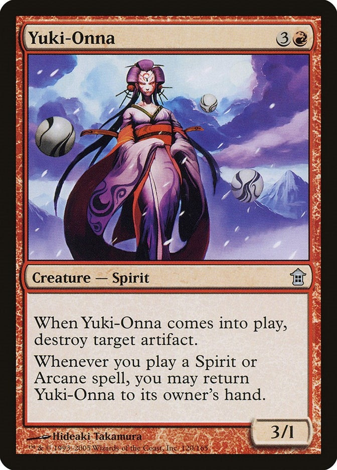 Image for Yuki-Onna (120) [Saviors of Kamigawa] - Magic: The Gathering