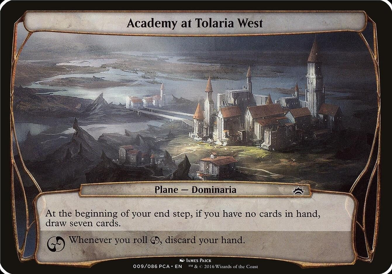 Image for Academy at Tolaria West (Planechase Anthology) [Oversize Cards] - Magic: The Gathering
