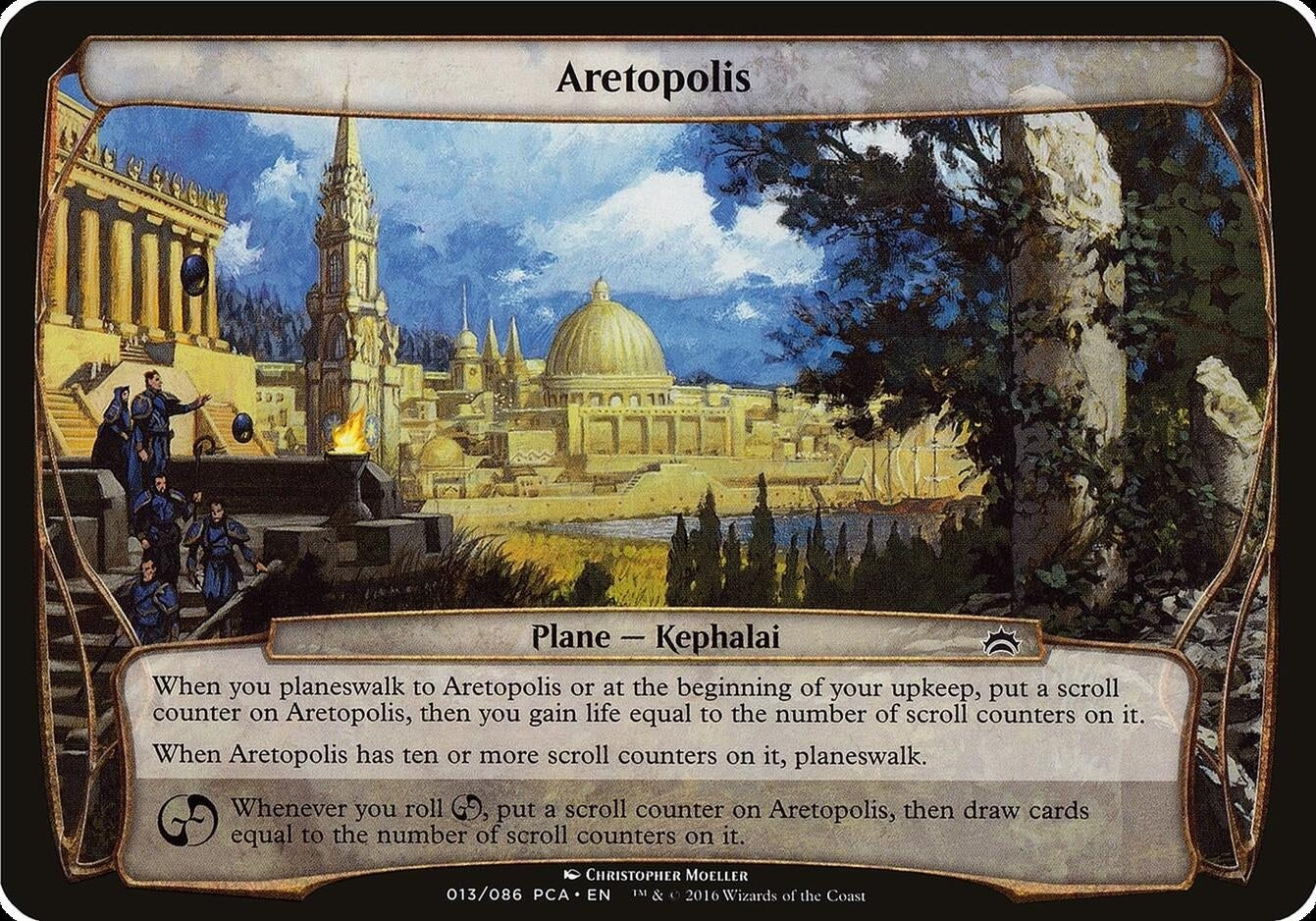 Image for Aretopolis (Planechase Anthology) [Oversize Cards] - Magic: The Gathering