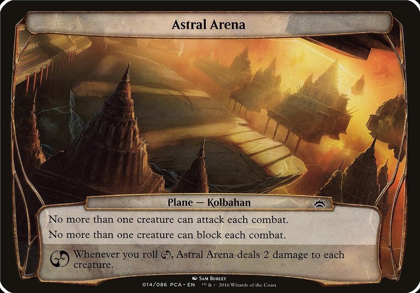 Image for Astral Arena (Planechase Anthology) (11) [Oversize Cards] - Magic: The Gathering