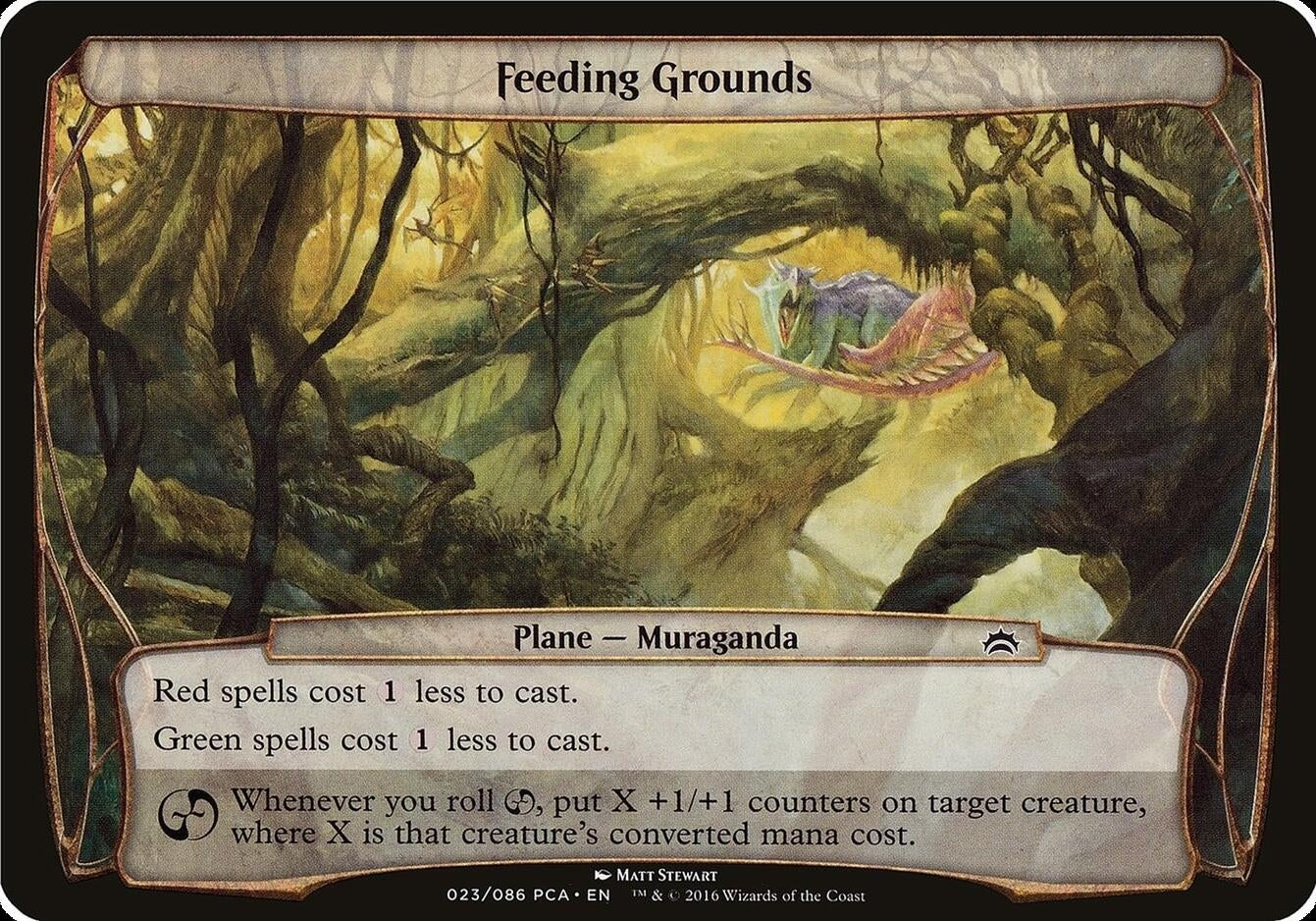 Image for Feeding Grounds (Planechase Anthology) [Oversize Cards] - Magic: The Gathering