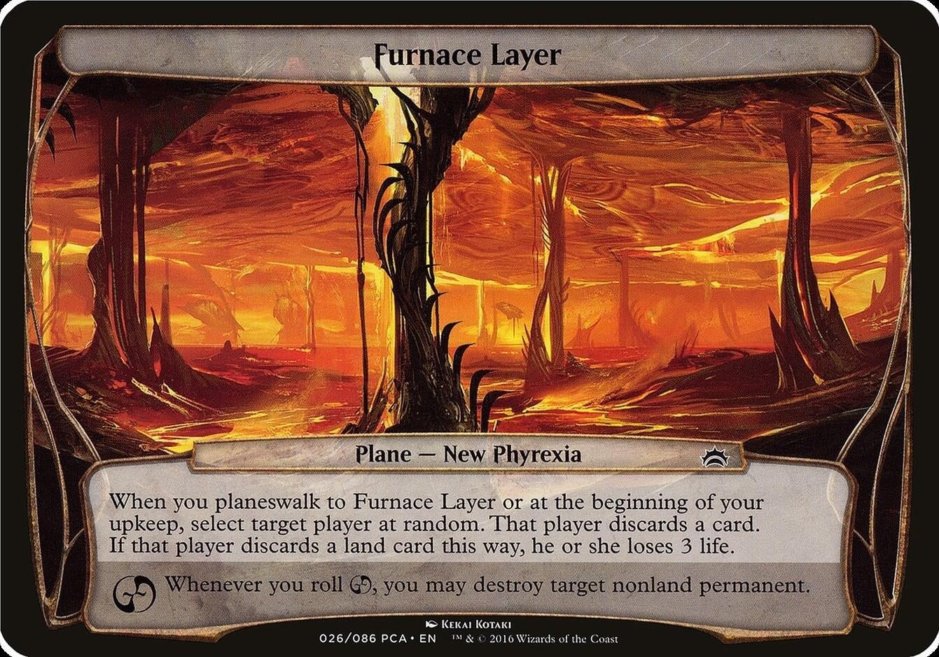 Image for Furnace Layer (Planechase Anthology) [Oversize Cards] - Magic: The Gathering