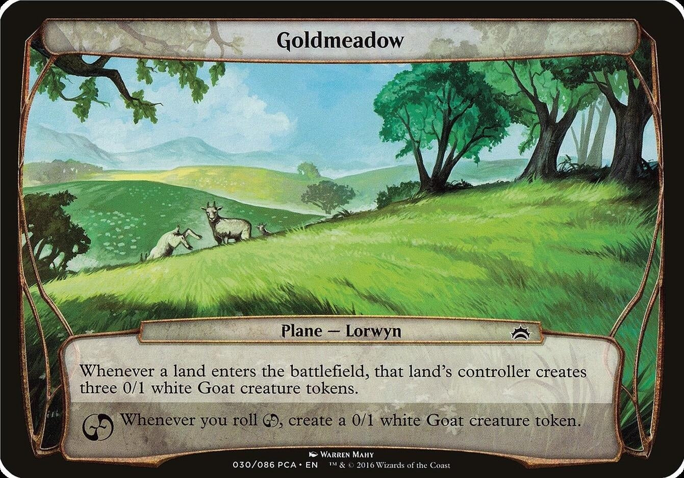Image for Goldmeadow (Planechase Anthology) [Oversize Cards] - Magic: The Gathering