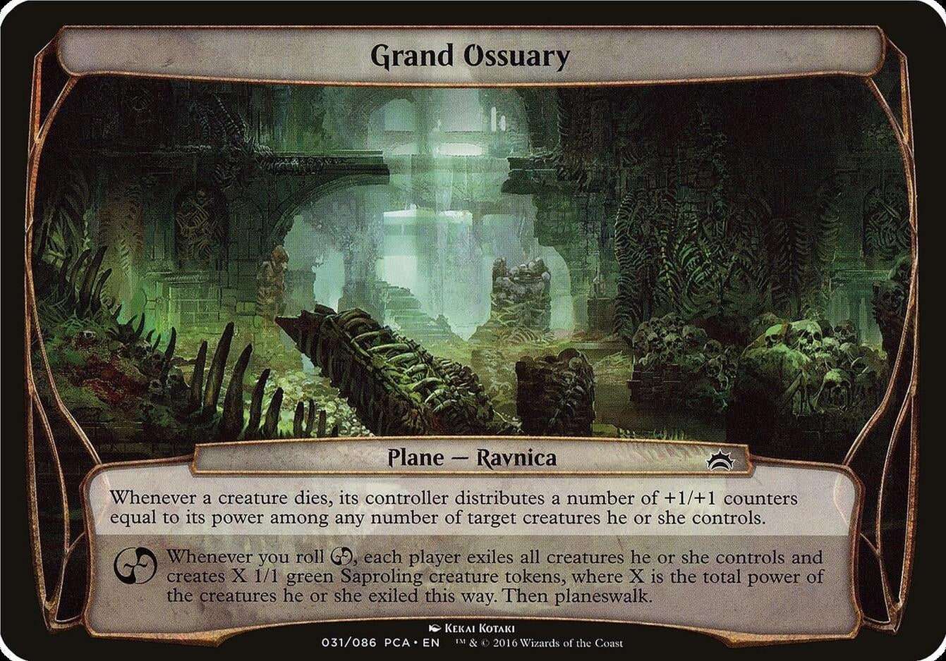 Image for Grand Ossuary (Planechase Anthology) [Oversize Cards] - Magic: The Gathering