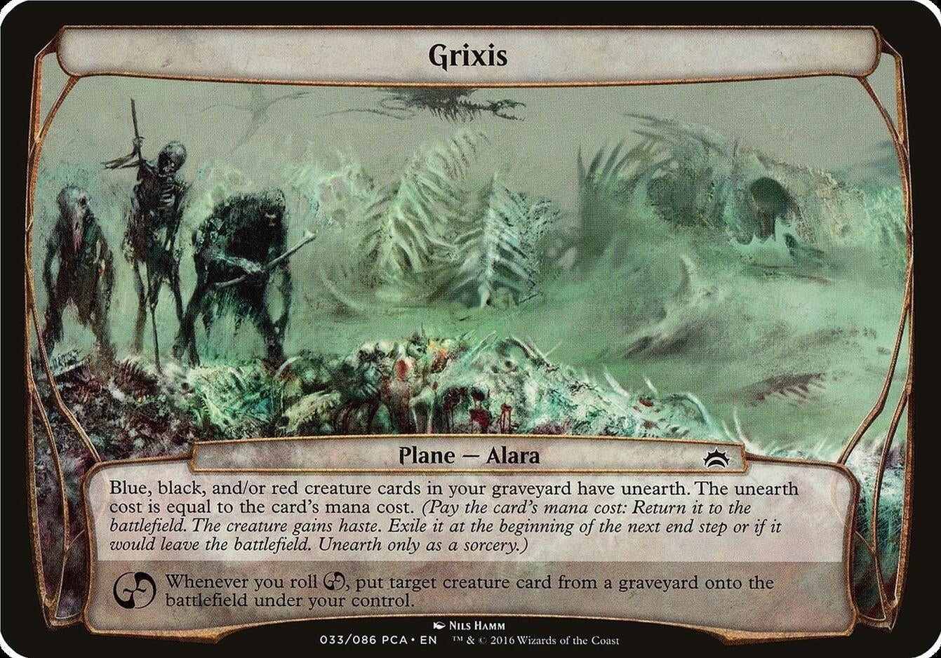 Image for Grixis (Planechase Anthology) [Oversize Cards] - Magic: The Gathering