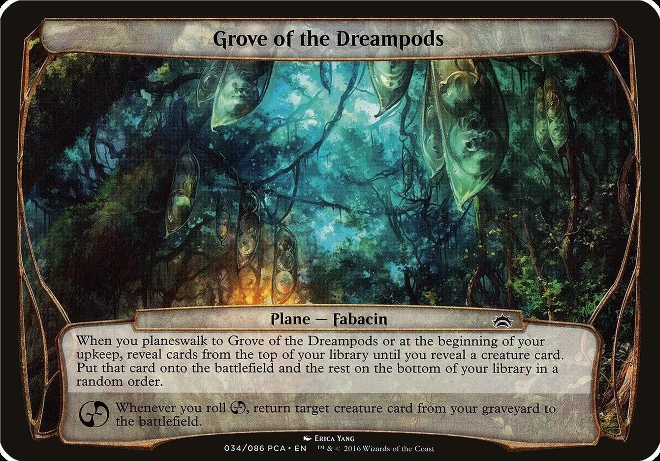Image for Grove of the Dreampods (Planechase Anthology) [Oversize Cards] - Magic: The Gathering
