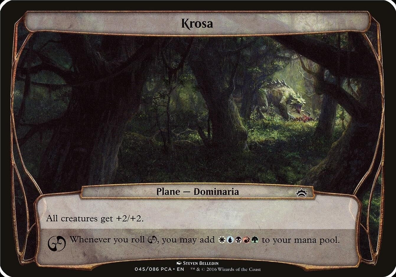 Image for Krosa (Planechase Anthology) [Oversize Cards] - Magic: The Gathering