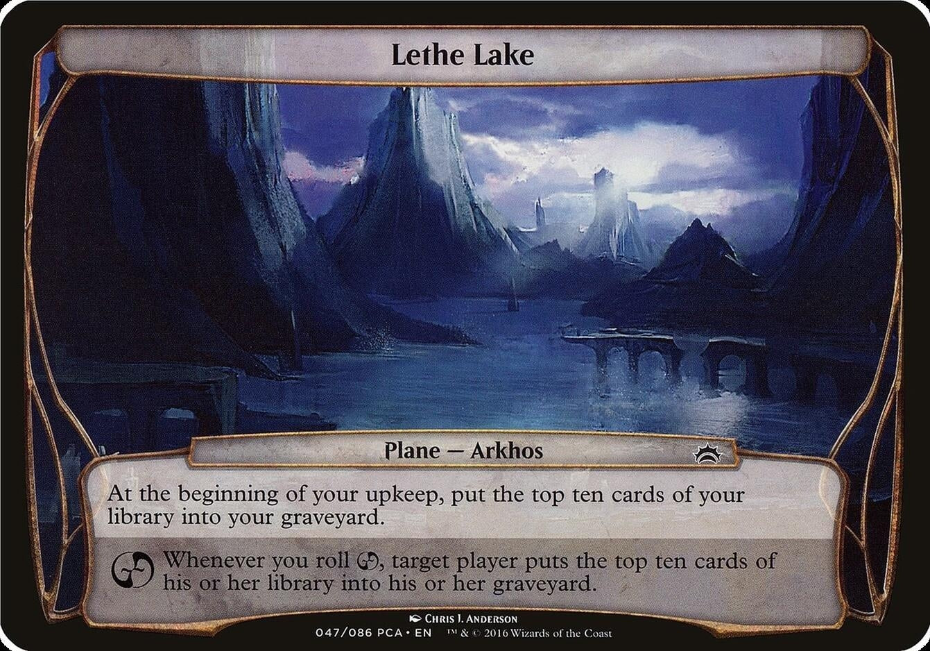 Image for Lethe Lake (Planechase Anthology) [Oversize Cards] - Magic: The Gathering