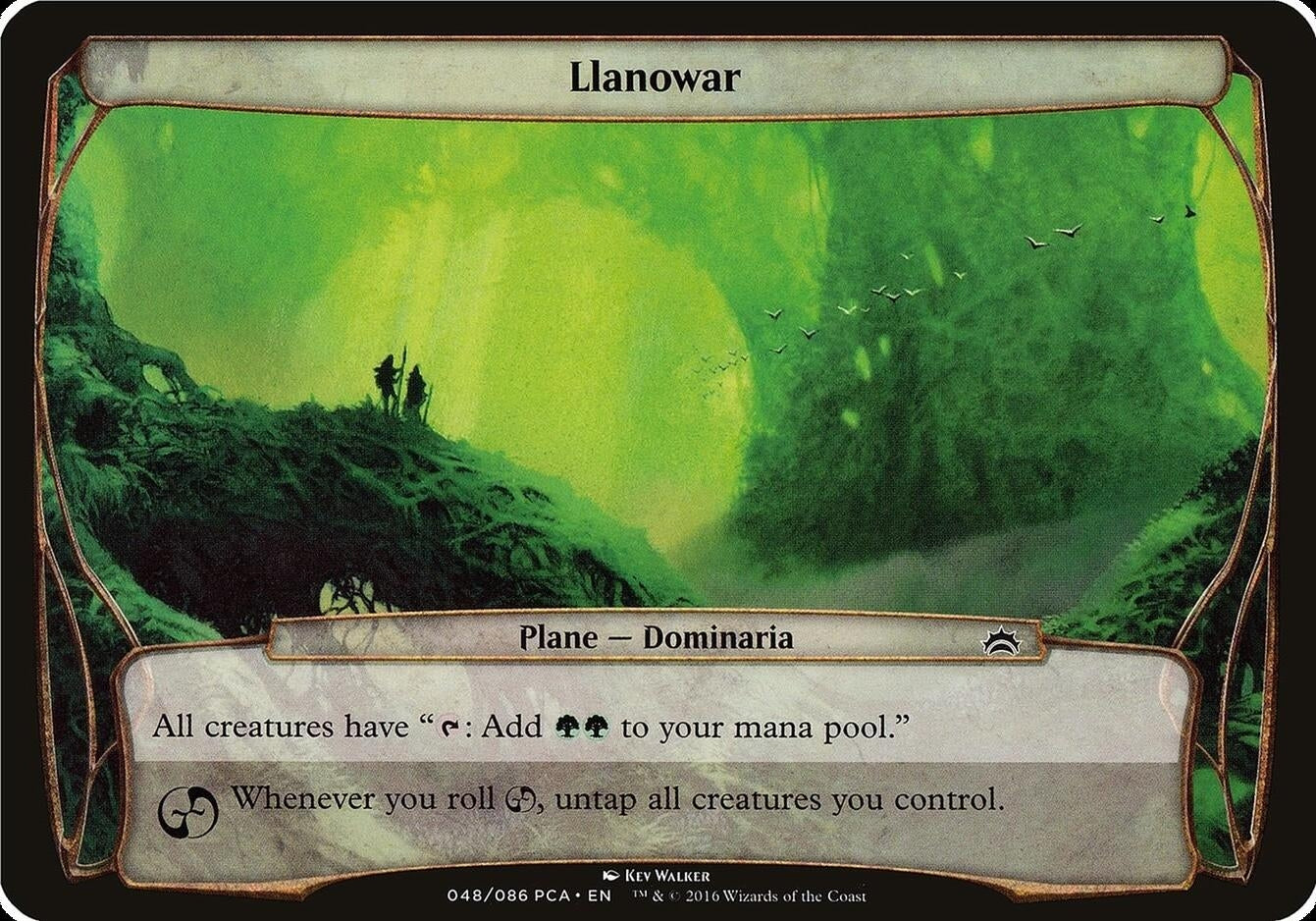 Image for Llanowar (Planechase Anthology) [Oversize Cards] - Magic: The Gathering