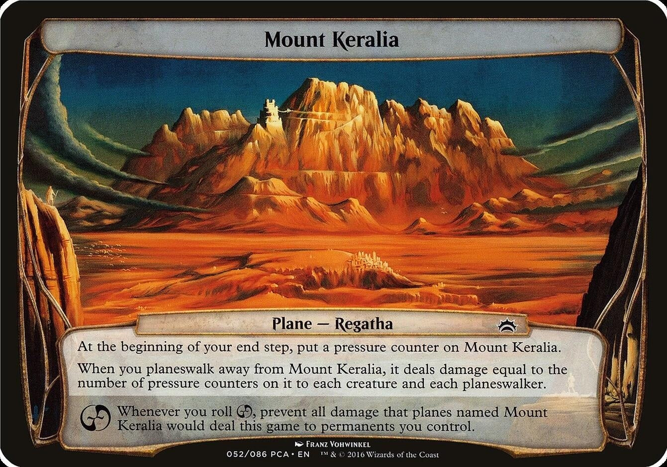 Image for Mount Keralia (Planechase Anthology) [Oversize Cards] - Magic: The Gathering
