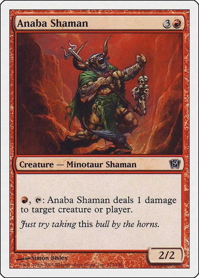 Image for Anaba Shaman (172) [9th Edition] - Magic: The Gathering