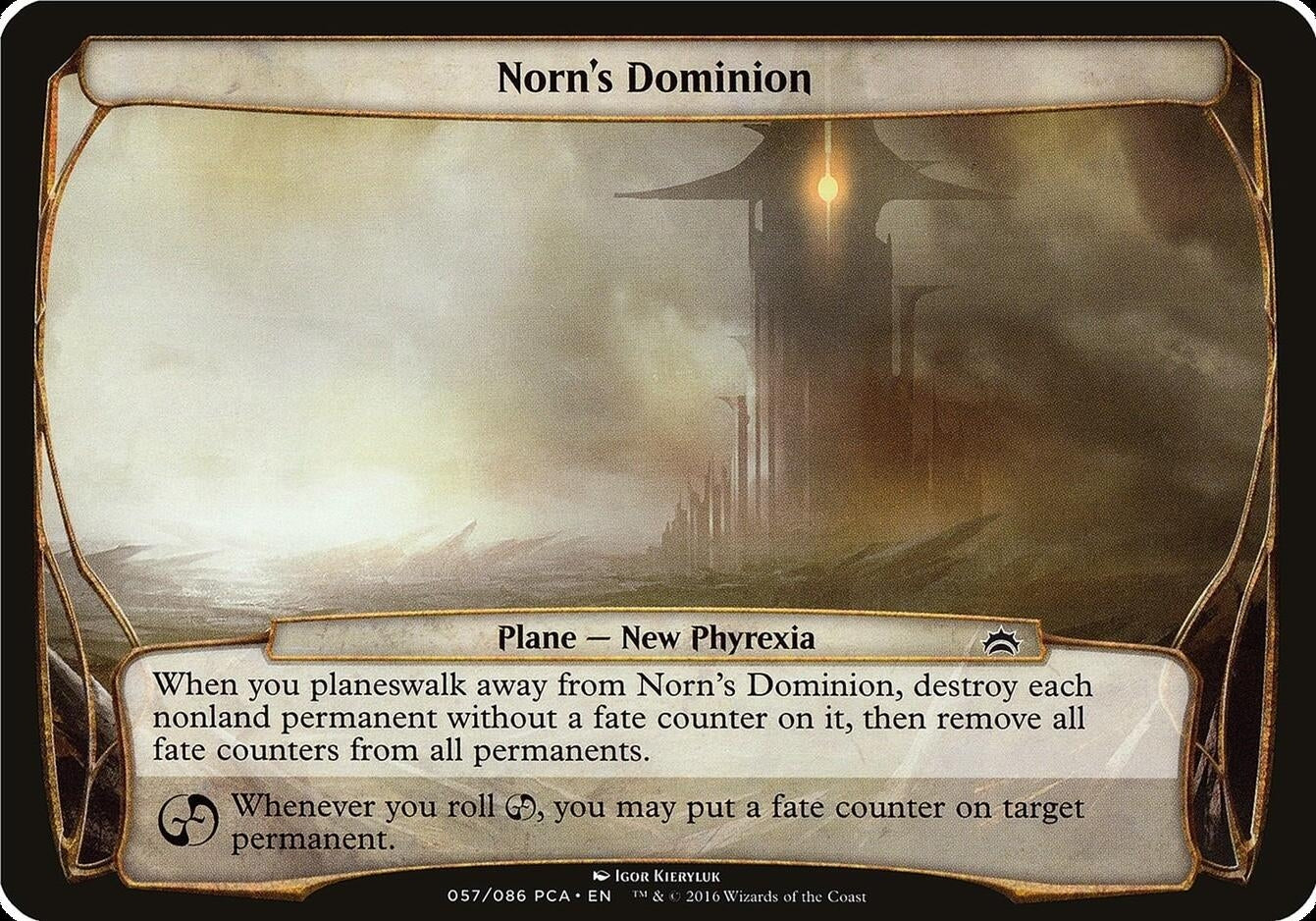 Image for Norn's Dominion (Planechase Anthology) [Oversize Cards] - Magic: The Gathering