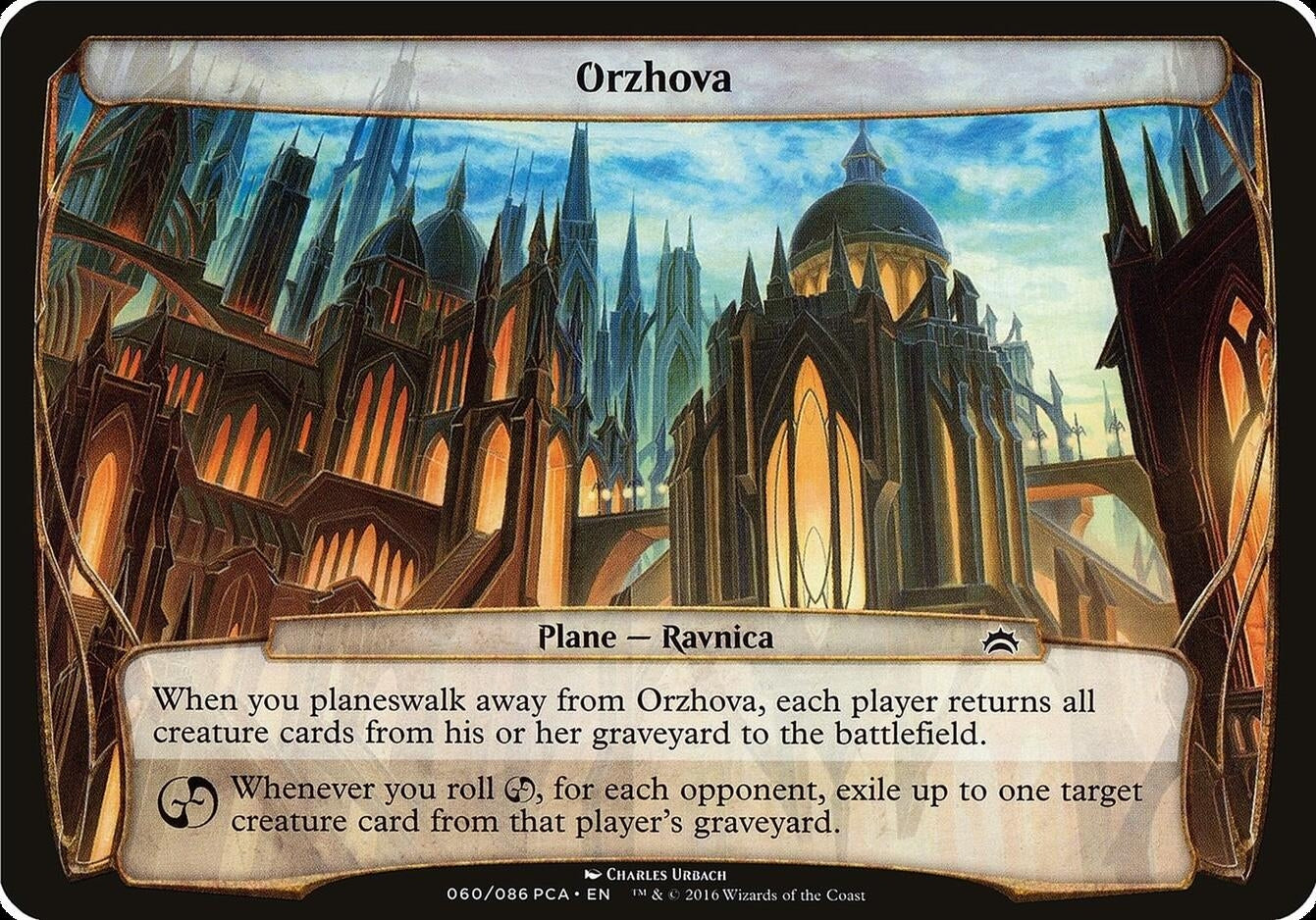 Image for Orzhova (Planechase Anthology) [Oversize Cards] - Magic: The Gathering