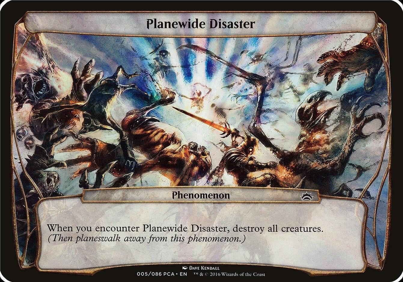 Image for Planewide Disaster (Planechase Anthology) [Oversize Cards] - Magic: The Gathering
