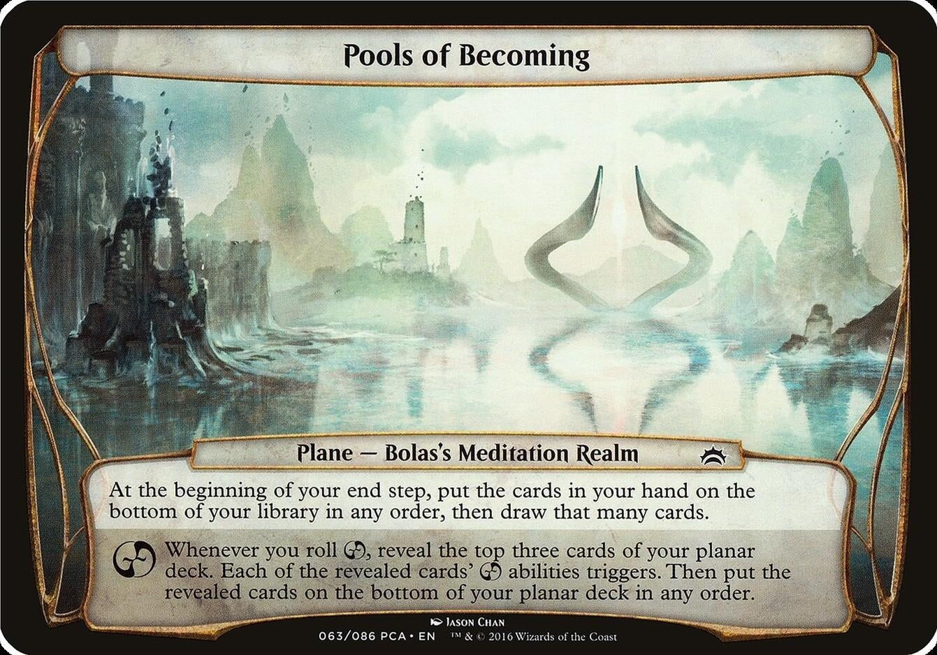 Image for Pools of Becoming (Planechase Anthology) [Oversize Cards] - Magic: The Gathering