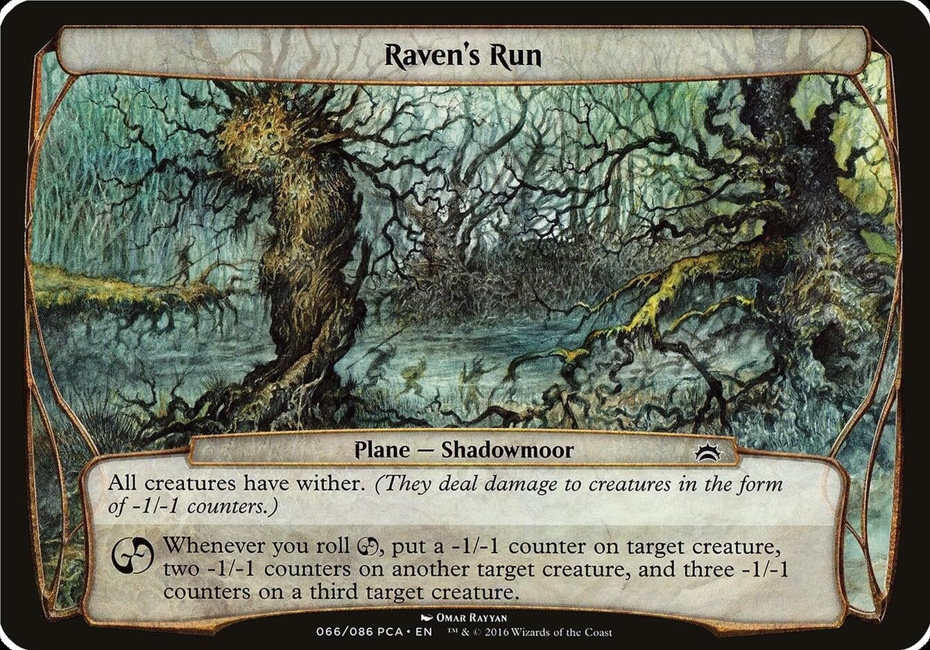Image for Raven's Run (Planechase Anthology) [Oversize Cards] - Magic: The Gathering