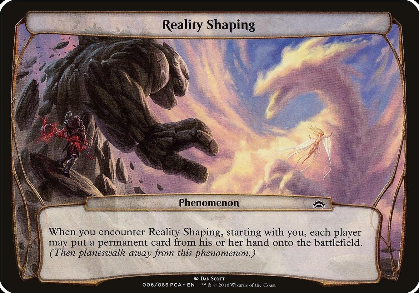 Image for Reality Shaping (Planechase Anthology) [Oversize Cards] - Magic: The Gathering
