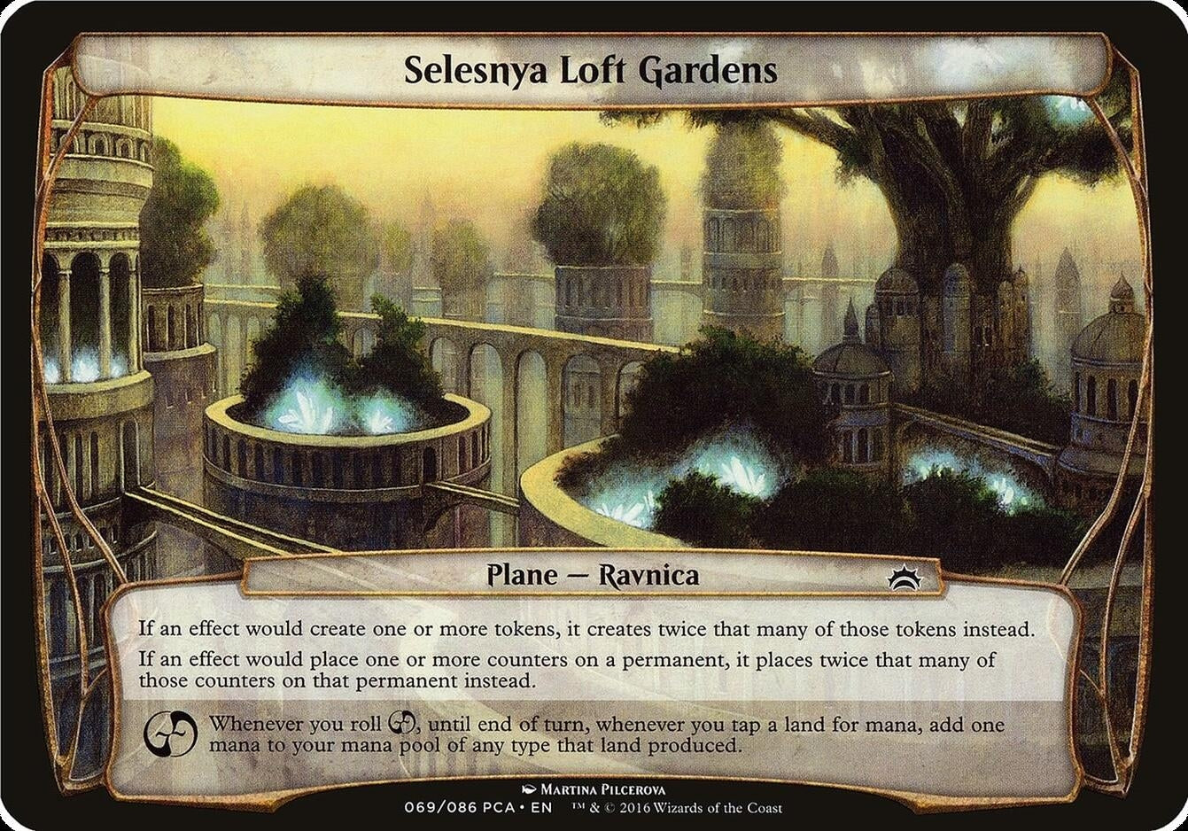 Image for Selesnya Loft Gardens (Planechase Anthology) [Oversize Cards] - Magic: The Gathering