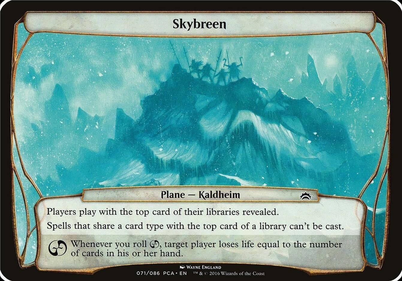 Image for Skybreen (Planechase Anthology) [Oversize Cards] - Magic: The Gathering