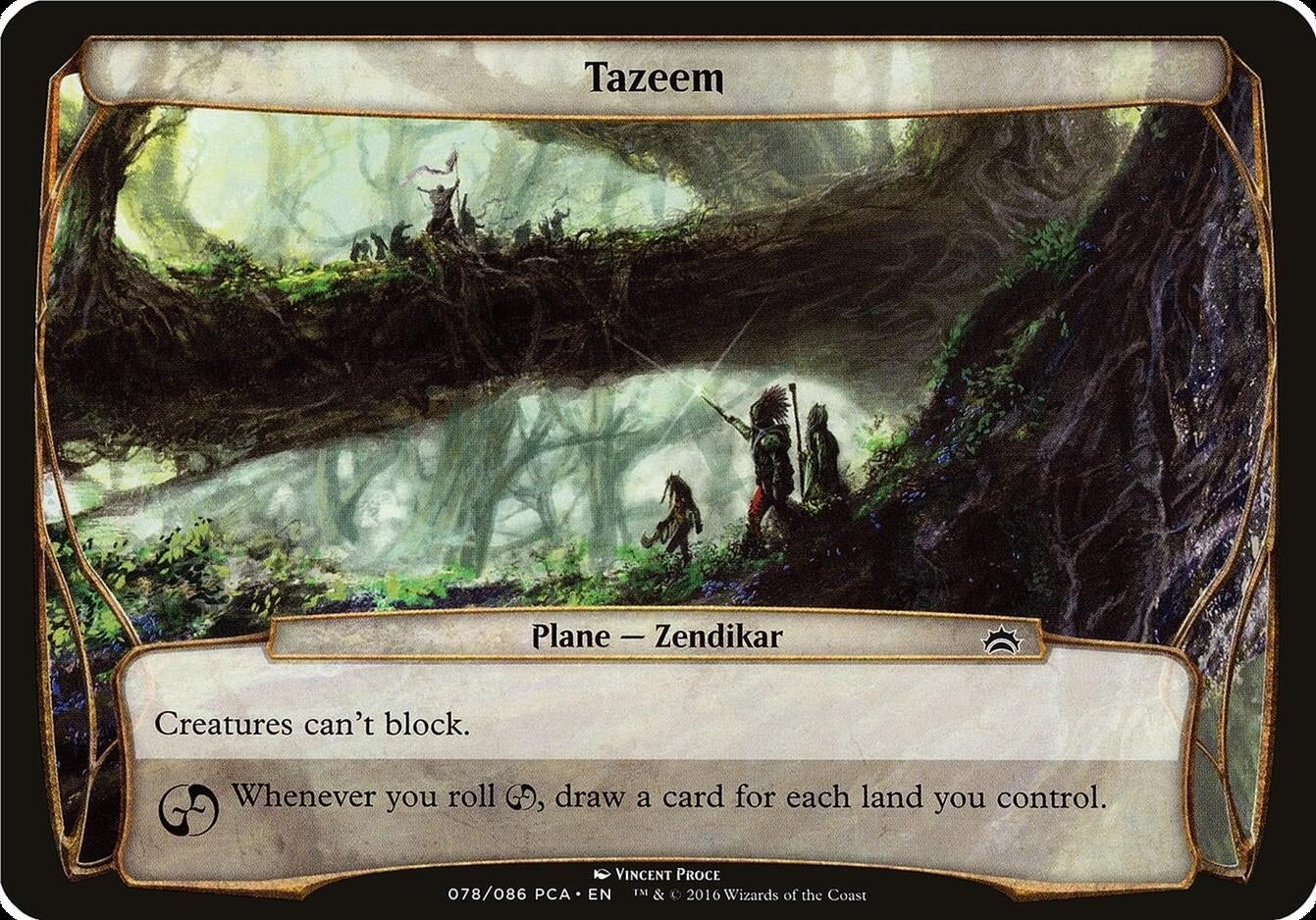 Image for Tazeem (Planechase Anthology) [Oversize Cards] - Magic: The Gathering