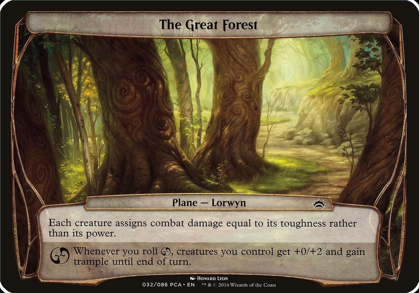 Image for The Great Forest (Planechase Anthology) [Oversize Cards] - Magic: The Gathering