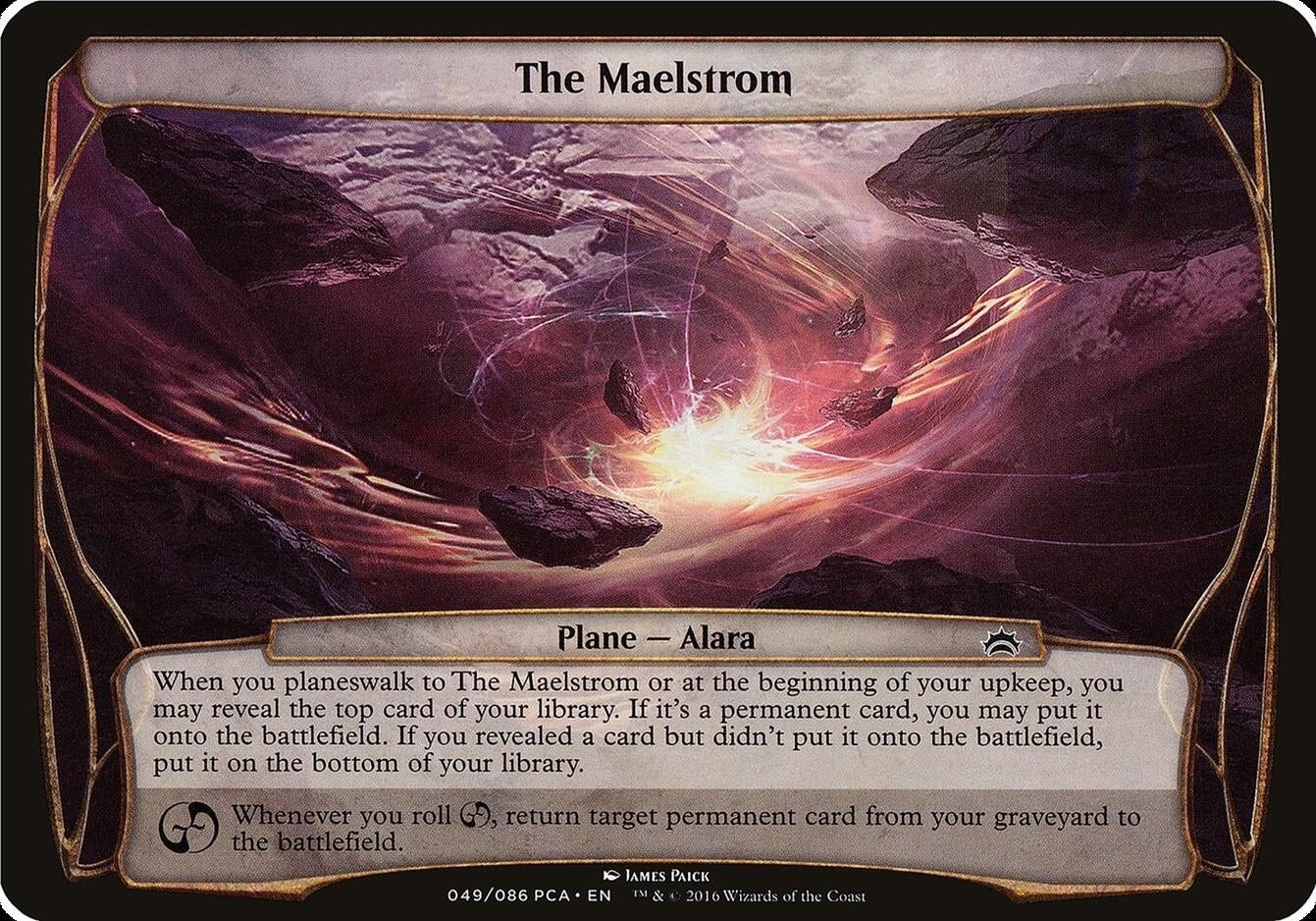 Image for The Maelstrom (Planechase Anthology) [Oversize Cards] - Magic: The Gathering