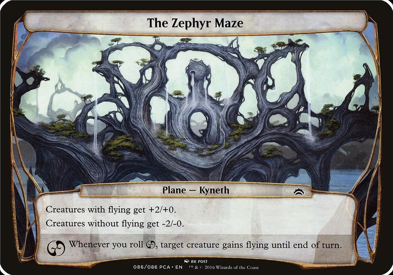 Image for The Zephyr Maze (Planechase Anthology) [Oversize Cards] - Magic: The Gathering