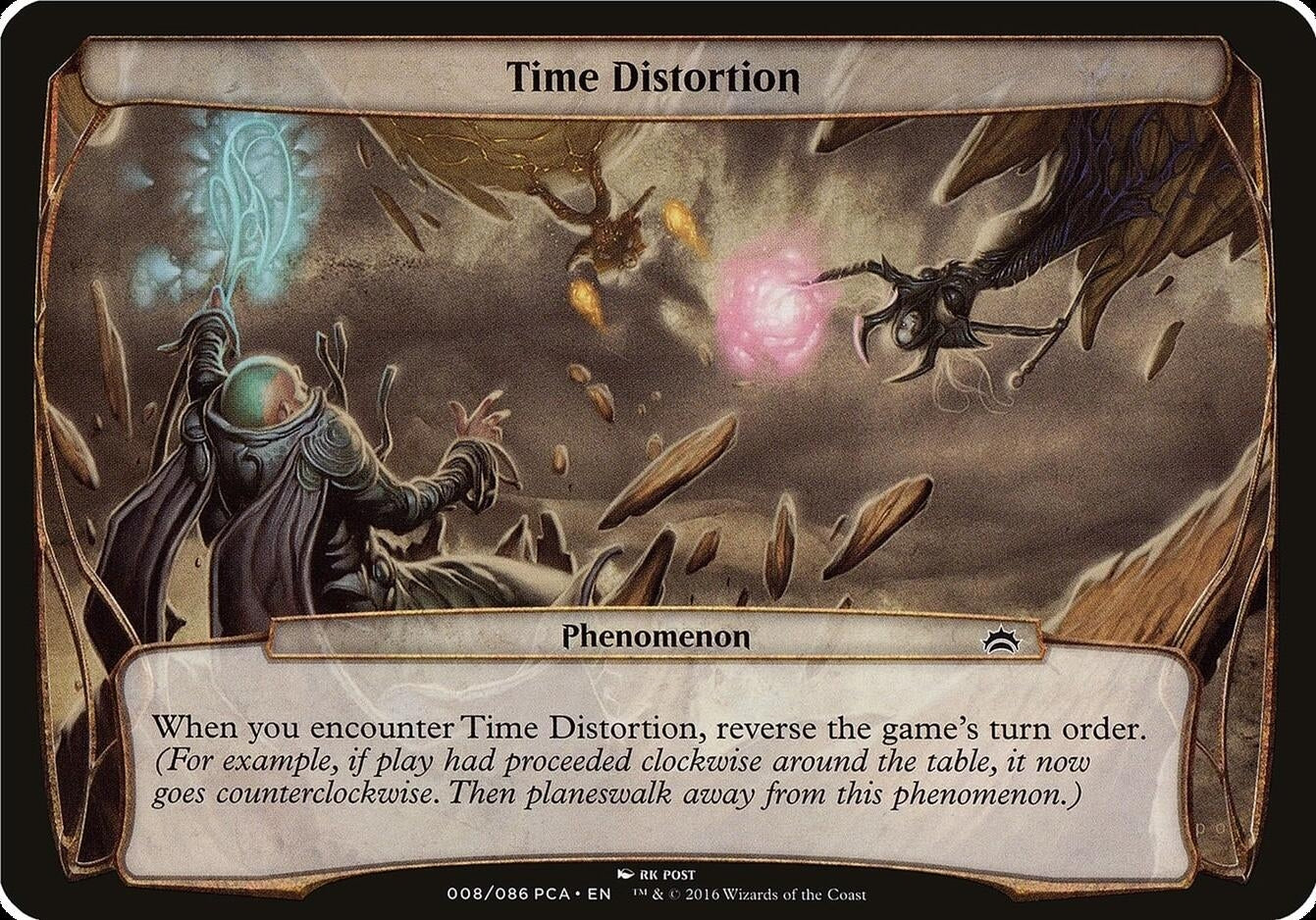 Image for Time Distortion (Planechase Anthology) [Oversize Cards] - Magic: The Gathering