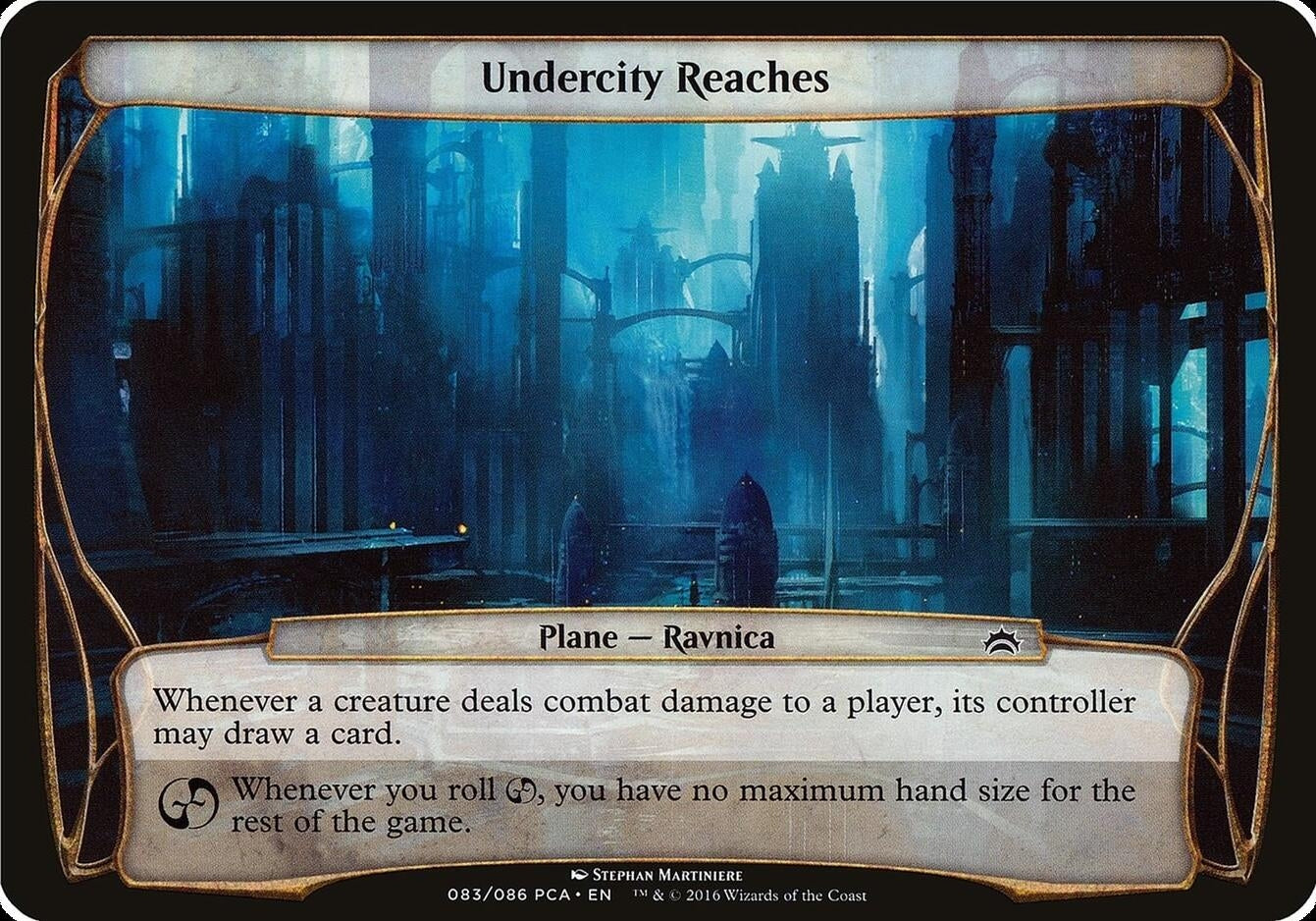 Image for Undercity Reaches (Planechase Anthology) [Oversize Cards] - Magic: The Gathering