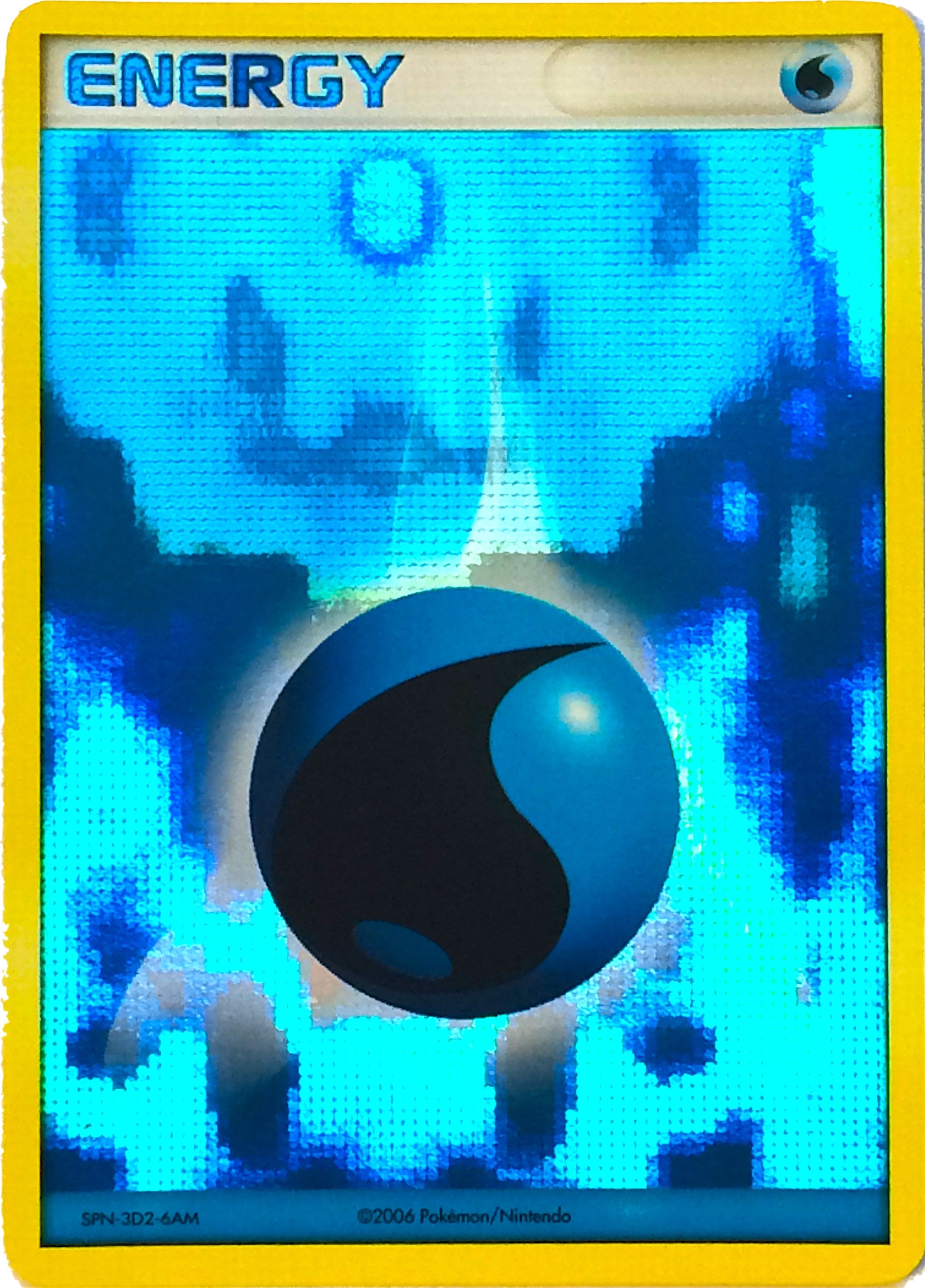 Image for Water Energy (2006-2007 League Promo) [League & Championship Cards] - Pokemon