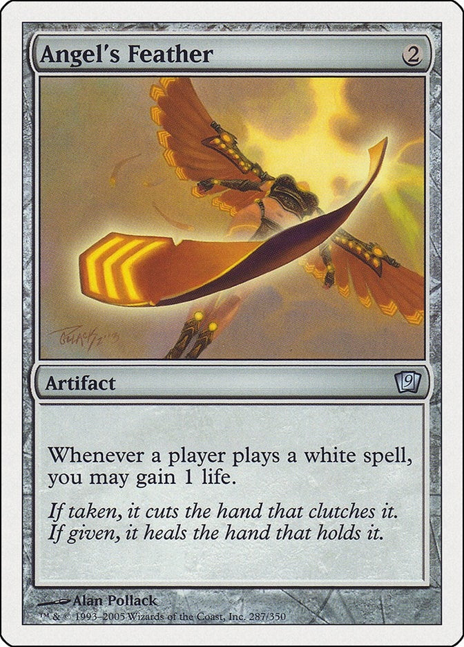 Image for Angel's Feather (287) [9th Edition] - Magic: The Gathering