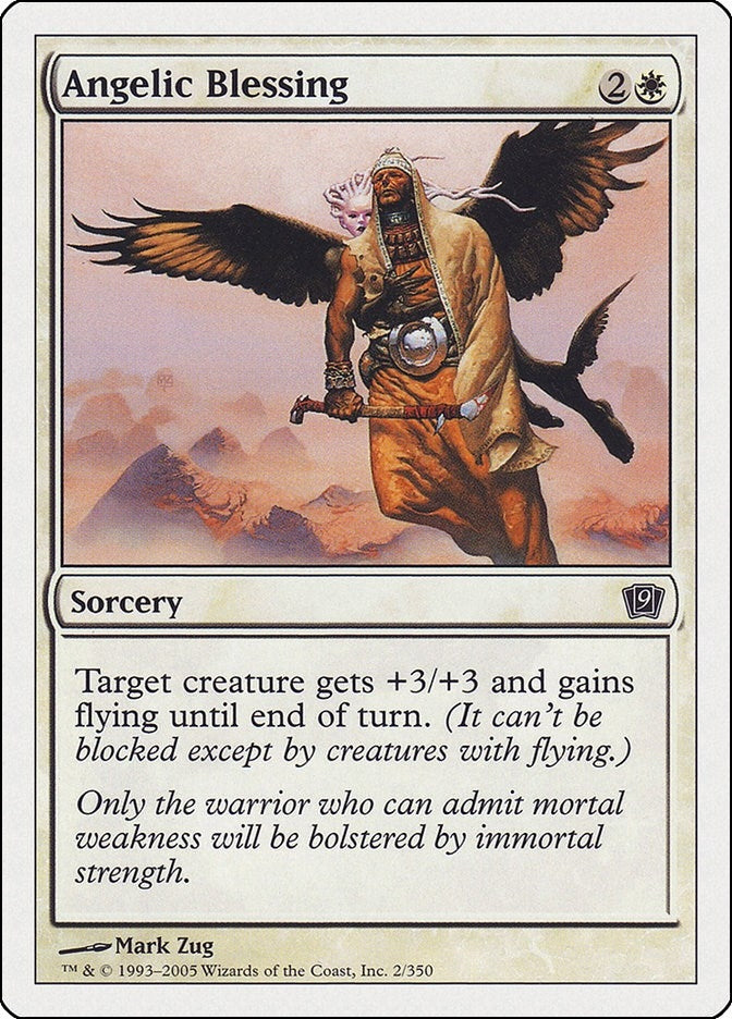 Image for Angelic Blessing (2) [9th Edition] - Magic: The Gathering