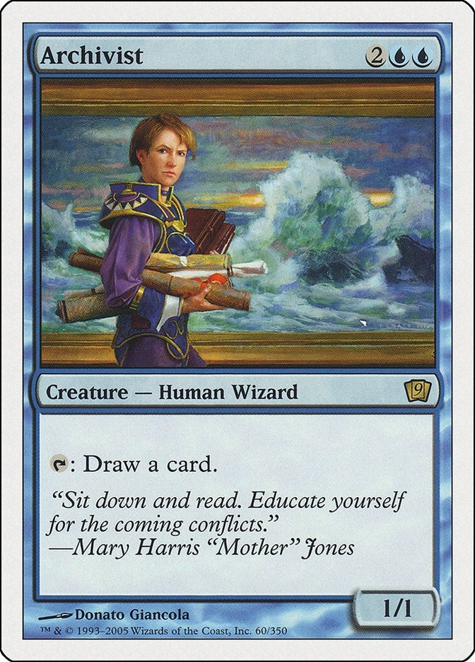 Image for Archivist (60) [9th Edition] - Magic: The Gathering
