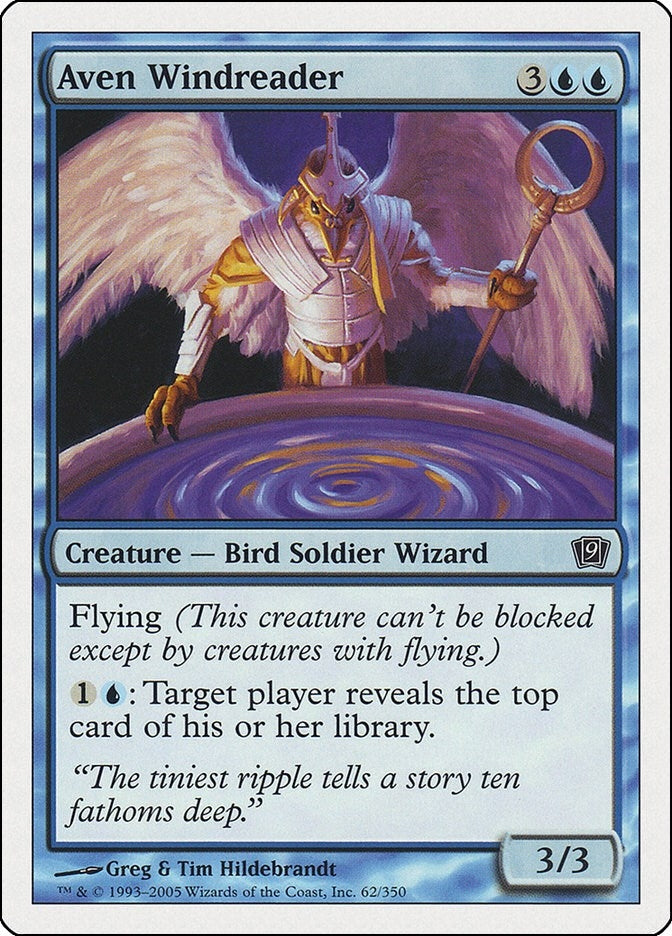 Image for Aven Windreader (62) [9th Edition] - Magic: The Gathering