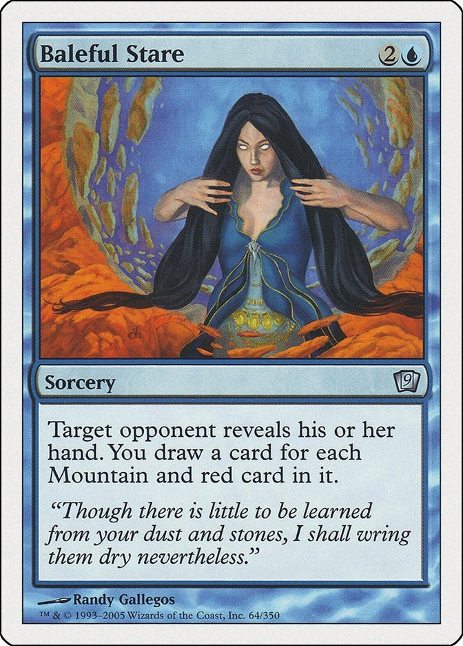 Image for Baleful Stare (64) [9th Edition] - Magic: The Gathering