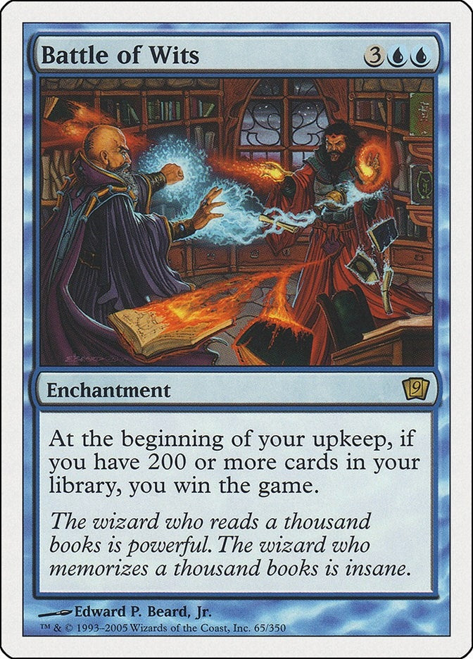Image for Battle of Wits (65) [9th Edition] - Magic: The Gathering
