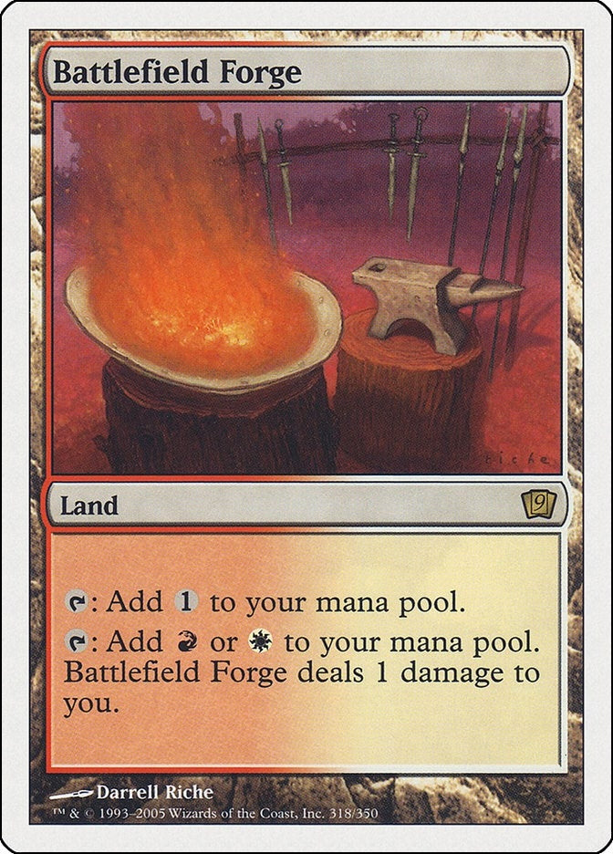 Image for Battlefield Forge (318) [9th Edition] - Magic: The Gathering