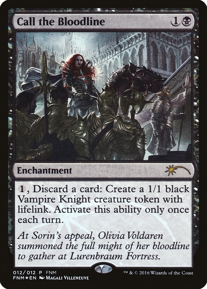 Image for Call the Bloodline (12) [FNM Promos] - Magic: The Gathering
