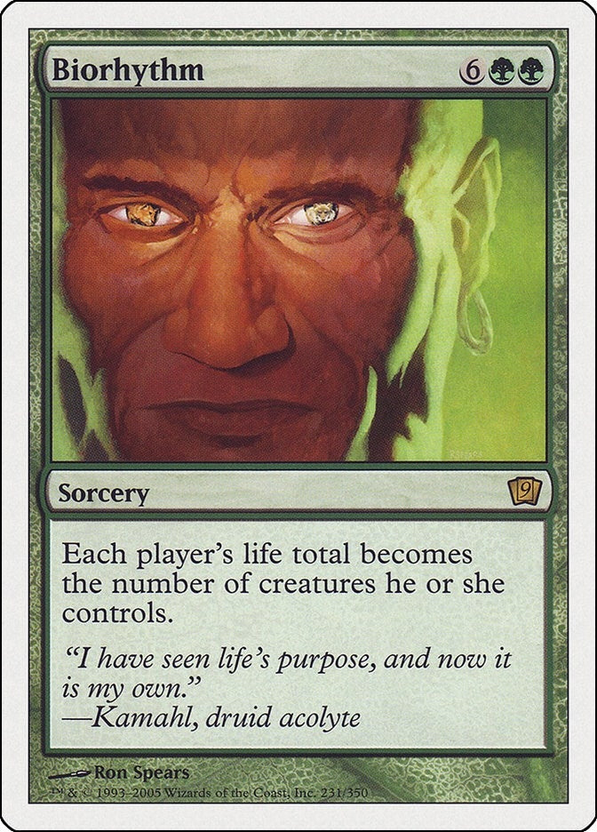 Image for Biorhythm (231) [9th Edition] - Magic: The Gathering