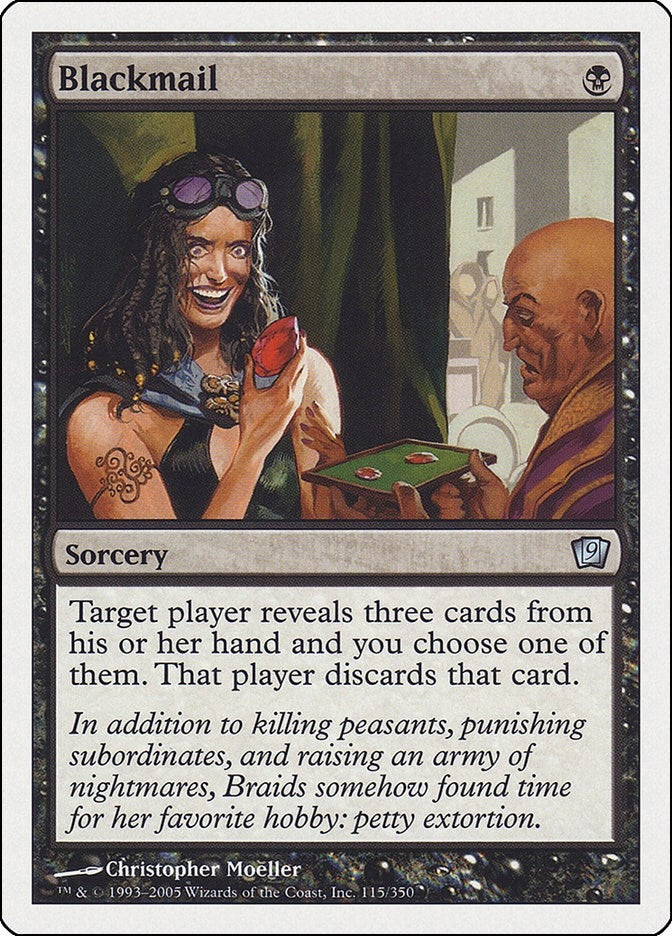Image for Blackmail (115) [9th Edition] - Magic: The Gathering