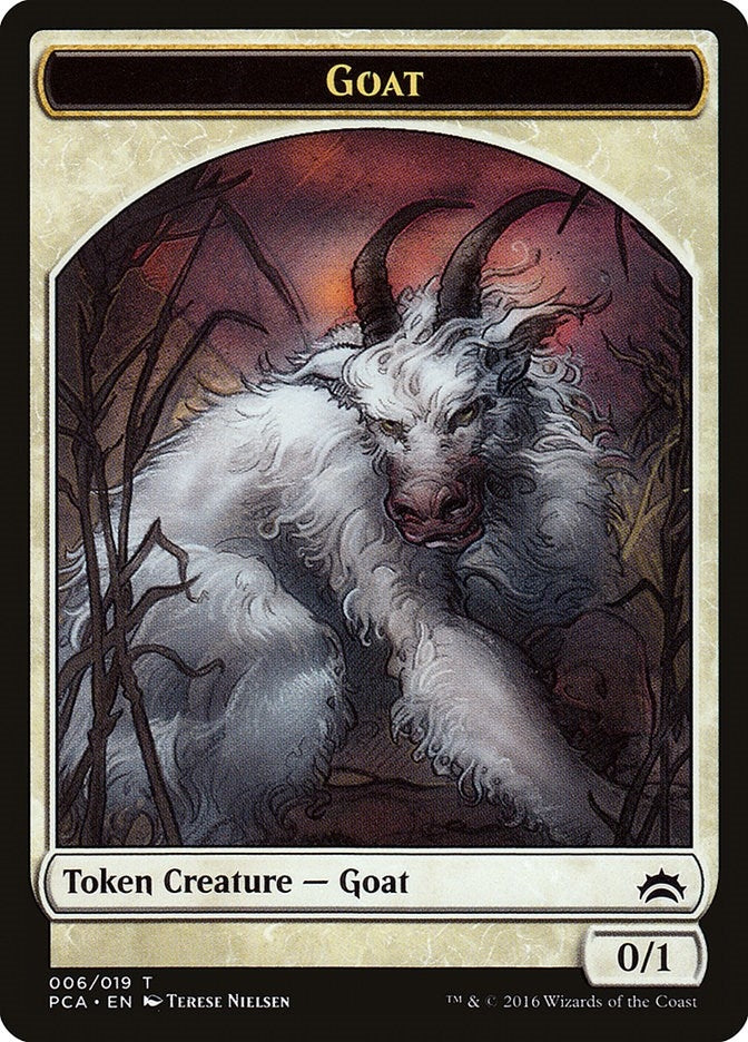Image for Goat // Insect Double-Sided Token (6 // 15) [Planechase Anthology] - Magic: The Gathering