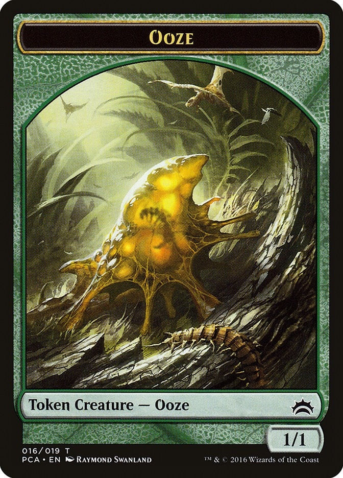 Image for Ooze (016) // Ooze (017) Double-Sided Token (16 // 17) [Planechase Anthology] - Magic: The Gathering