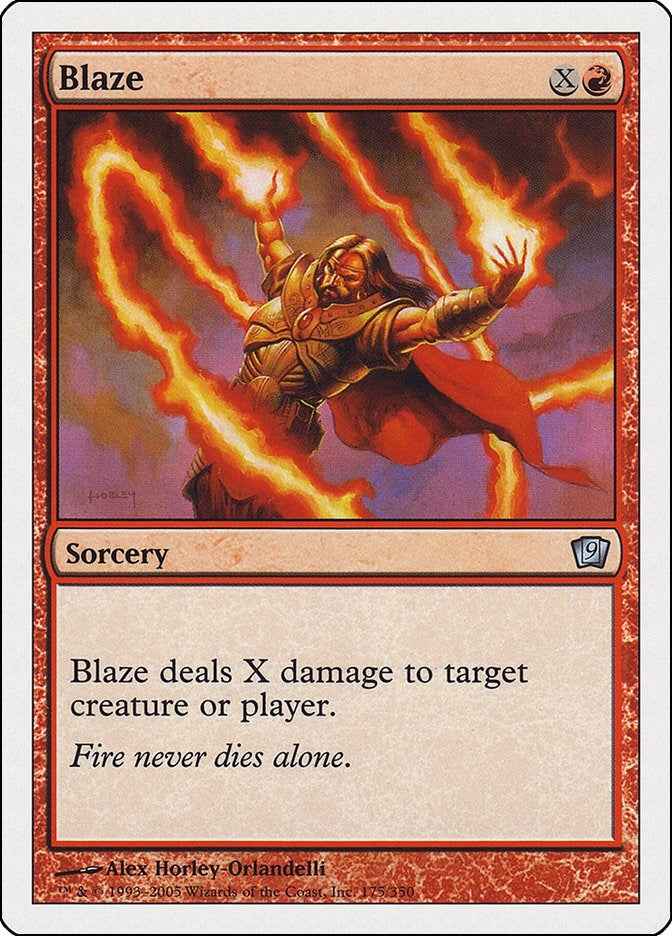 Image for Blaze (175) [9th Edition] - Magic: The Gathering